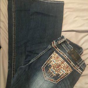 Boot cut jeans